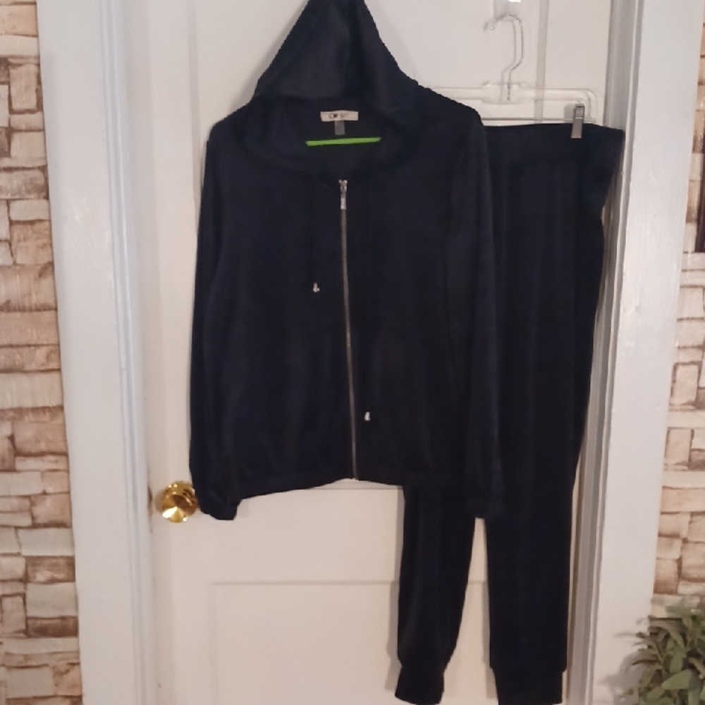 Cable & Gauge Dark Blue Hoodie and Jogger Set